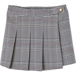 Rokshort - Flanel - Ruitpatroon - 98% Polyester, 2% Elastaan