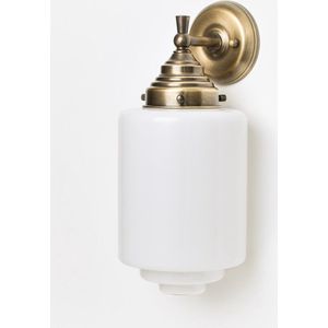 Art Deco Trade - Wandlamp Getrapte Cilinder Medium Royal Brons