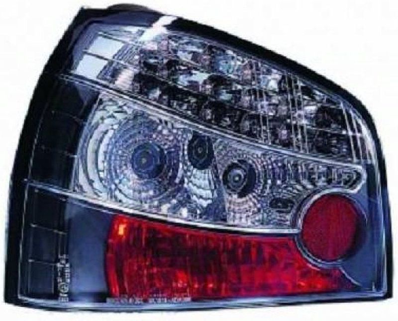 Audi - Diederichs 1030999 - Achterlichten - Zwart - Transparent - LED