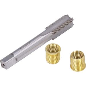 Professioneel Inzetstuk met Schroefdraad M16x1.25 - Tap Standaardmaten - Gegalvaniseerd - Hoog Rendement - 14mm x 125mm Bougies