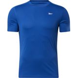 Reebok SS TECH TEE - Heren T-shirt - Blauw - Maat M