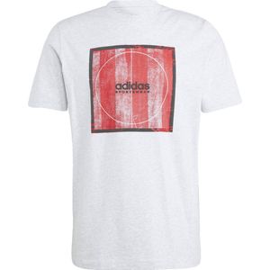 adidas Sportswear Tiro Box Graphic T-shirt - Heren - Grijs- XL