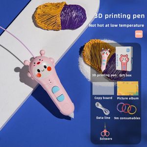 3D-printpen voor 3D-schilderen en krabbelen voor kinderen - Roze