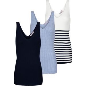 Felix Hardy - Tricot - Navy - Dames Tops - 3 Pack - XL