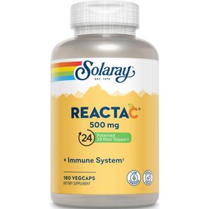 Reacta-C & Bioflavonoïden 500mg - Solaray
