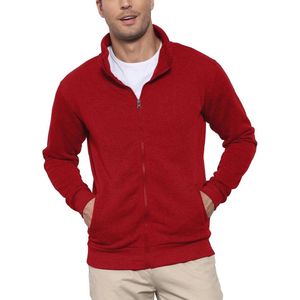 Heren Sweatshirts Volledige Rits Hoodie Lichtgewicht Jas M-3XL