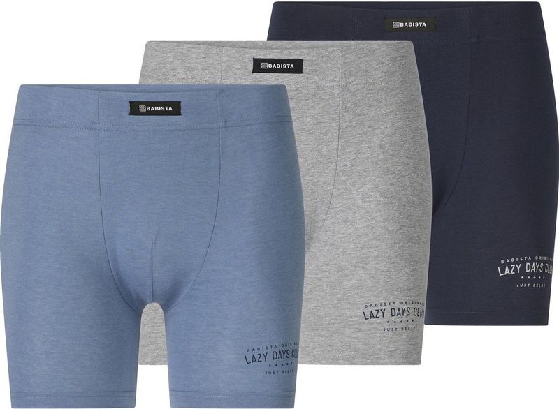 Babista - DOMETISSI - Set Van 3 Retroslips - Blauw