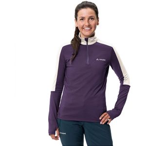 Vaude Livigno 1 2 Zip Ii Fleece Met Halve Rits Paars 42 Man