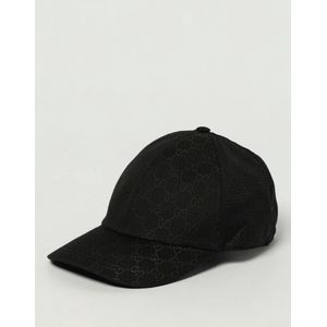 Embossed GG Baseball Cap - Black Hats