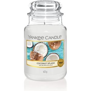 Yankee Candle Geurkaars Large Coconut Splash - 17 cm / ø 11 cm