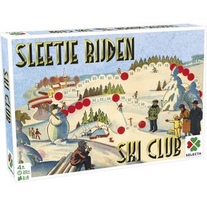 Selecta Gezelschapsspel Spellen Van Toen: Sleetje Rijden/ski Club