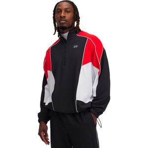 Under Armour Best Level Tricot Colorblock Jas Zwart M / Regular Man
