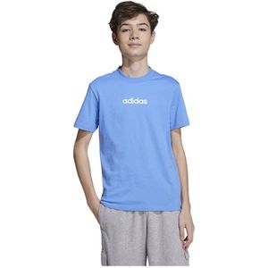 Adidas Essentials T-shirt Met Korte Mouwen Blauw 7-8 Years Jongens,Meisjes