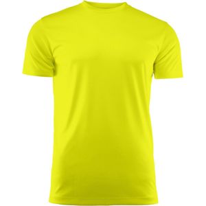 Printer RED T-SHIRT RUN ACTIVE 2264023 - Neon Geel - S