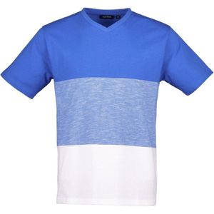 Blue Seven heren shirt 302711 blauw streep - XXL