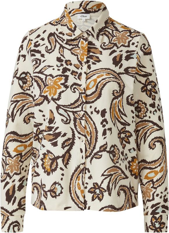 s.Oliver Shirt met lange mouwen en hemdkraag, 02a2, 34