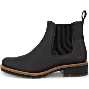 ECCO - Elaina - Chelsea Boots - Zwart - Hoogwaardig Olienubuckleer