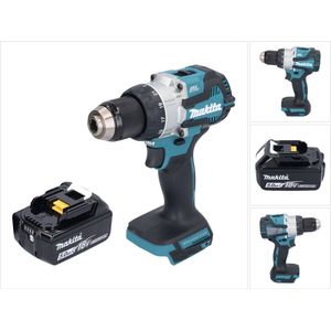 Makita DHP 489 T1 accu klopboormachine 18 V 73 Nm borstelloos + 1x oplaadbare accu 5.0 Ah - zonder oplader