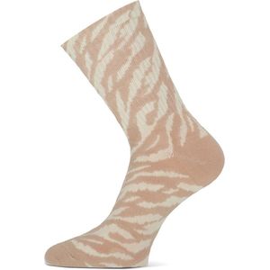 Teckel - Dames Sokken - 3 Paar - Zebra Stripes- 75% Katoen - Maat 36/42