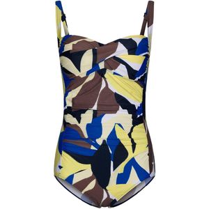 Pastunette Badpak Cobalt Sea - Blauw - Corrigerend - Maat 38