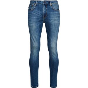 SUPERDRY Vintage Slim Jeans - Heren - Mercer Mid Blue - W32 X L30