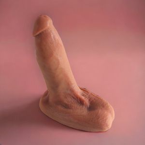 BUM BLING Realistische Monster Dildo - Siliconen Dildo - Echte Penis Kopie - 25 cm x 6 cm - Dildo kopen - Met Stevige Zuignap - Sextoys voor Mannen - Sextoys voor Vrouwen - Seksspeeltjes voor Koppel - Gay Sex Toys - Kinky Speeltje - Sekspop kopen