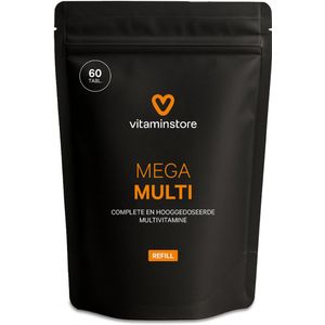 Vitaminstore - Mega Multi refill - 60 tabletten