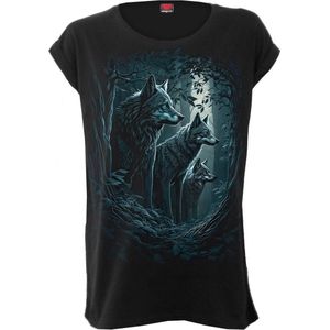Spiral Forest Guardians Dames T-shirt - zwart - S