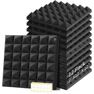 Akoustische Panelen - Geluidsisolatie Zelfklevend - Geluidsinstallatie - Noppenschuim