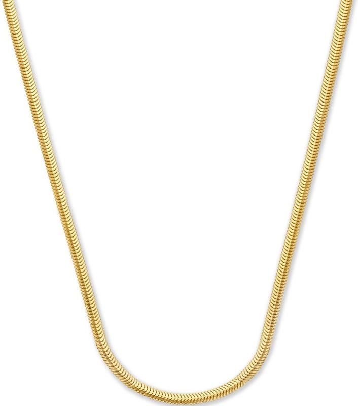 Isabel Bernard - Aidee Leontine - Snake Ketting - 14 Karaat Geelgoud