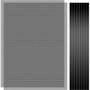 PC Cooling Fan - DIY PVC Dust Mesh Filter - 400 x 300 mm - 2 Stuks - Dustproof Mesh Filter Cover - Computer Accessoires - Magnetische Strip