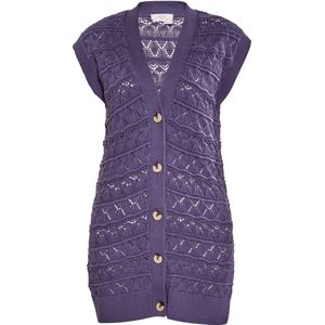 usha - Waistcoat - Dames - Kort - Met Knopen - Gebreid