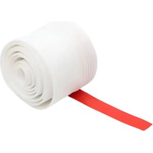 Nivard Tochtstrip - Tochthond - Windstopper - Deurborstel - Tochtband - Tochtstopper - Tochtkussen - Kussen Voor Deur - Draft Stopper - Wit
