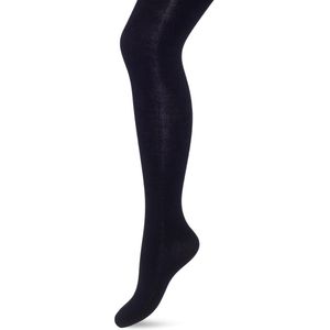 Bonnie Doon Viscose Maillot Dames Donker Blauw maat 36/38 S - 100 Denier - Luxe Viscose - Uitstekende pasvorm - Gladde Naden - Soft Viscose Tights - Heerlijk zacht en Comfortabel - Donkerblauw - Navy - BN951970.102