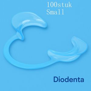 Diodenta - Professionele Mondspreider 100 stuks Small - Mondopener - Lip spreider - Tandarts mondspreider - Bleekbehandeling mondspreider - Tandbleek spreider - Dental retractor - Cheek retractor - Mondspreider transparant - tandheelkunde - spel