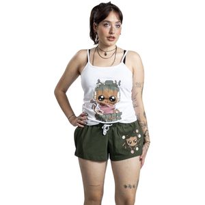 Guardians Of The Galaxy Groot Pyjama wit-groen S Katoen -