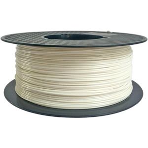 PC-filament - wit - 1,75 mm - 3D-printerfilament - 1 kg spoel - afmetingen nauwkeurigheid +/- 0,05 mm - 3D-printmateriaal - polycarbonaat - hoogwaardig pc-filament