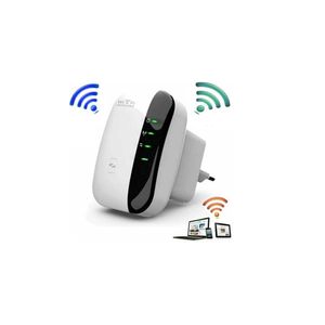 WNHB® WiFi Versterker voor Buiten – 300Mbps Draadloze Signaalversterker – 2.4GHz – Waterbestendig – Vergroot WiFi-bereik – Wit