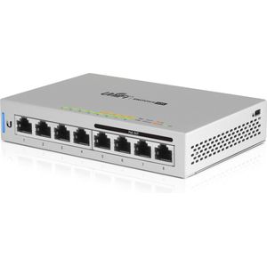 Ubiquiti UniFi Switch - Fully Managed Netwerkswitch - 8 poorten - 60W