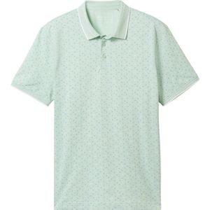 Tom Tailor Poloshirt Polo Met Print 1042107xx12 35488 Mannen Maat - L