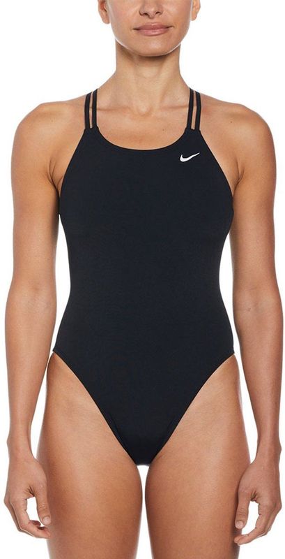 Nike - Swim Hydrastrong - Badpak - Zwart - Chloorbestendig, Dubbele Bandjes
