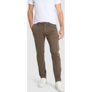 MAC - Heren Broek - Bruin - Katoen