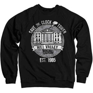 Back To The Future Sweater/trui -2XL- Save The Clock Tower Zwart