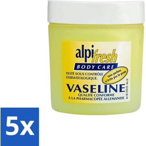 5 x Alpi-Fresh - Handcrème Vaseline - Bescherming & Hydratatie - 250 ml - Ruwe Omstandigheden - Winter - Dermatologisch Getest
