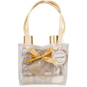 geschenkset vrouw- valentijncadeau - Huidverzorging set - Body Luxury - Warm Vanilla - Geschenk pakket voor haar, mama, vriendin, moeder