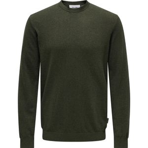 ONLY&SONS - ONSLOUI REG 12 MEL CREW KNIT NOOS - Heren - Gebreide truien