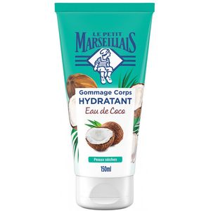 Le Petit Marseillais Hydraterende Lichaamsscrub met Kokoswater 150 ml