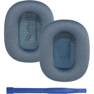 Allecto Plus - Vervangende oorkussens voor over-ear hoofdtelefoon, ademend mesh en zacht traagschuim, comfortabel en duurzaam, geschikt voor AirPods Max