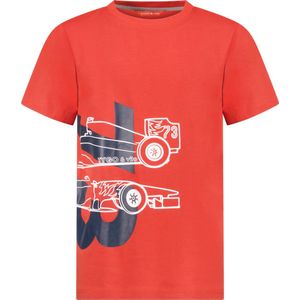 TYGO & vito X402-6427 Jongens T-shirt - Red - Maat 134-140