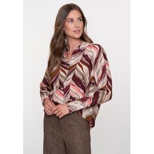 Geisha - 53851-81 - Blouse - Port/Pink